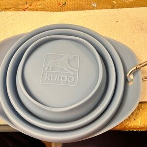 Kurgo Compact folding Dog Bowl